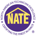 NATE certified logo